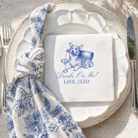 Elegant Chinoiserie Corgi Champagne Wedding