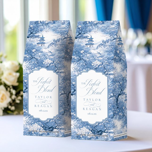 Elegant Chinoiserie Wedding Perfect Blend ID1094 Roasted Coffee (Creator Uploaded)