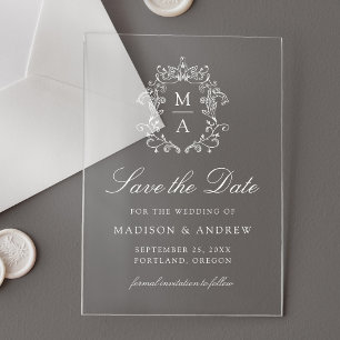 Elegant Chinoiserie Wedding Save the Date