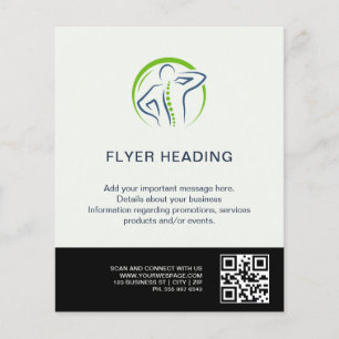 Elegant Chiropractor Flyer We appreciate you