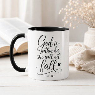 Elegant Christian Scripture Mug
