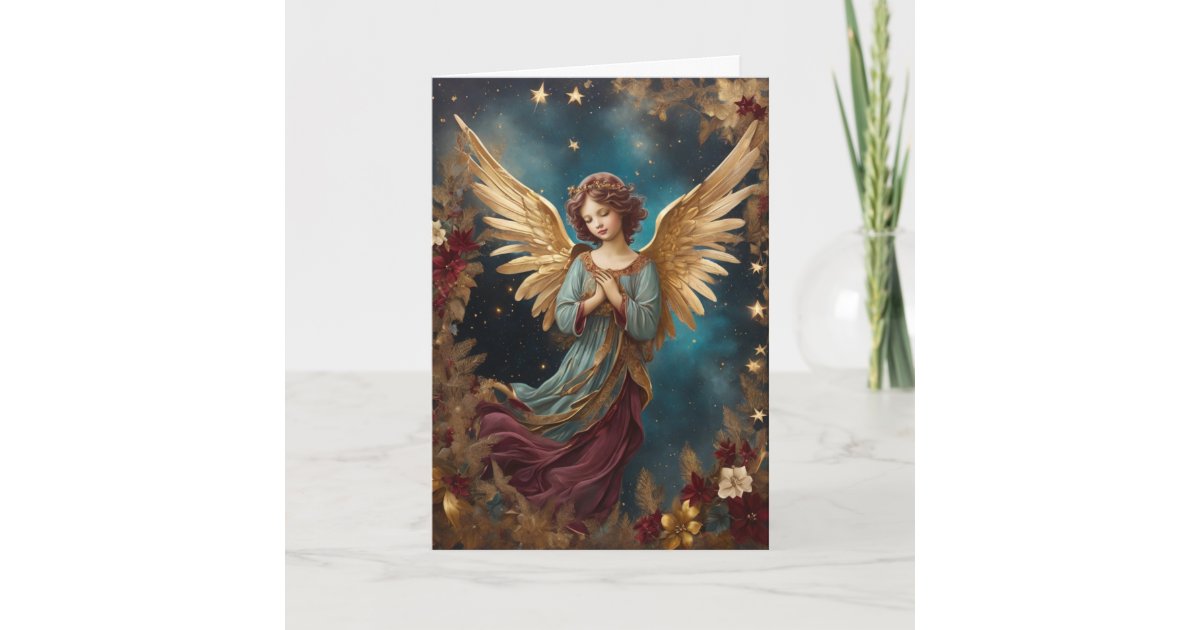 christmas angel card