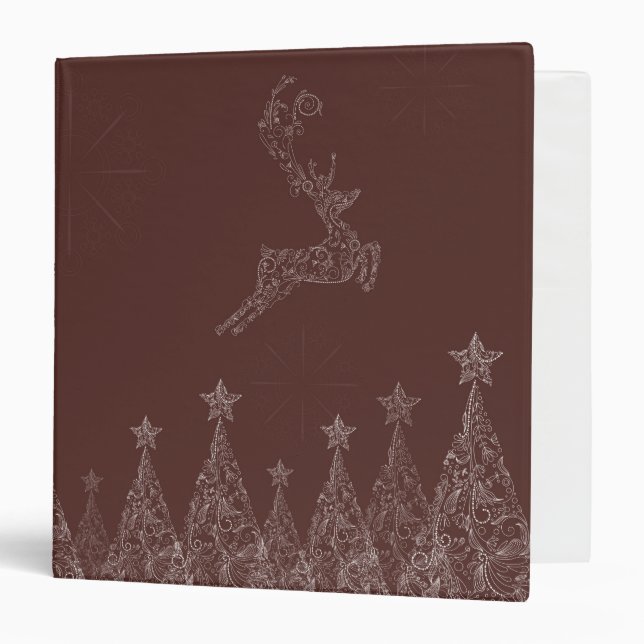 Elegant Christmas Binder (Front/Inside)