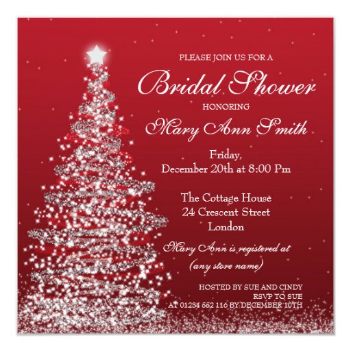 Elegant Christmas Wedding Invitations 10