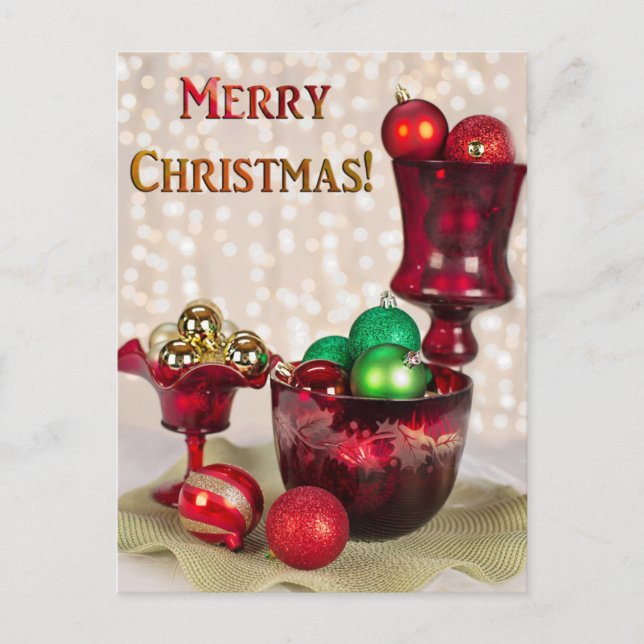Elegant Christmas card (Front)