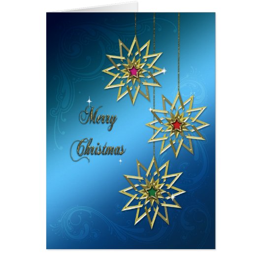 Elegant Christmas card (Front)
