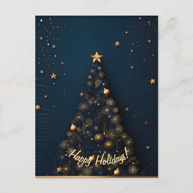 Elegant Christmas Card Series (Front)