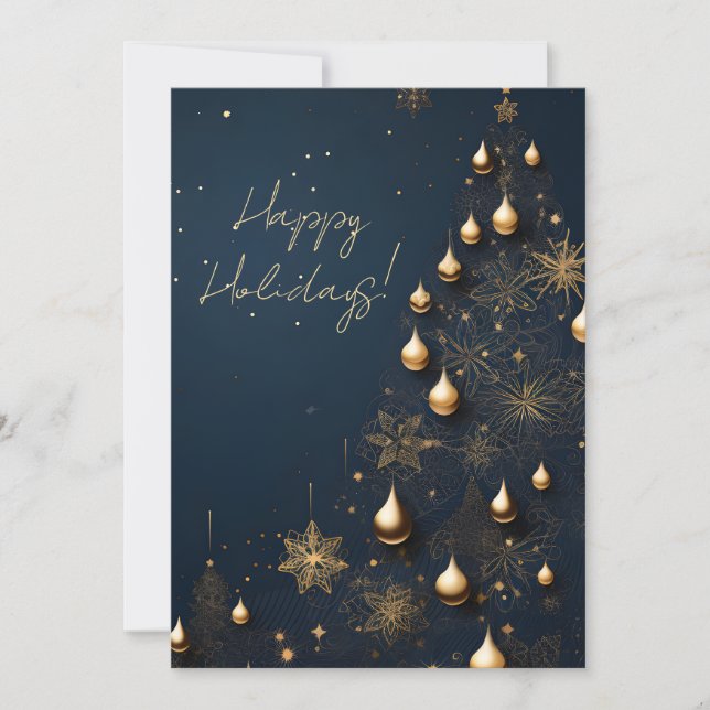 Elegant Christmas Card Series (Front)