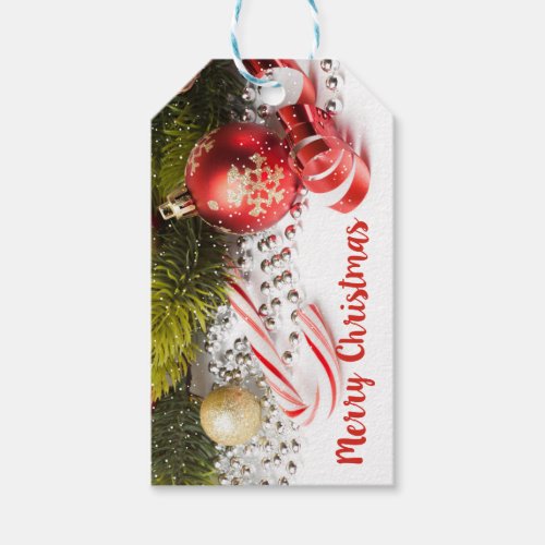 Elegant Christmas Decoration Gift Tags