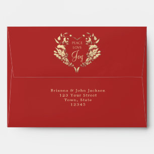 Elegant Christmas Envelope