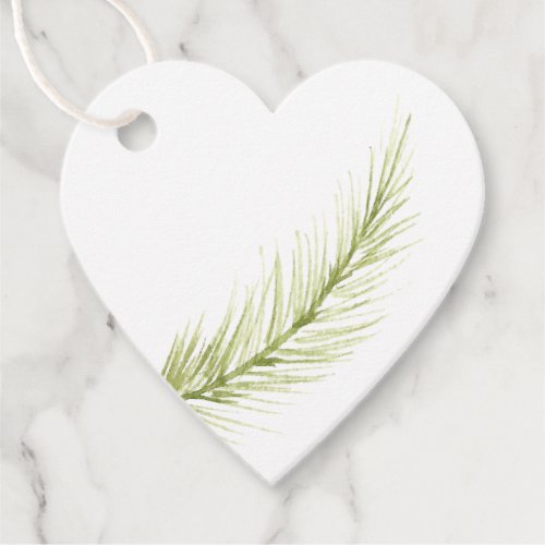 Elegant Christmas Florals Holiday Favor Tags