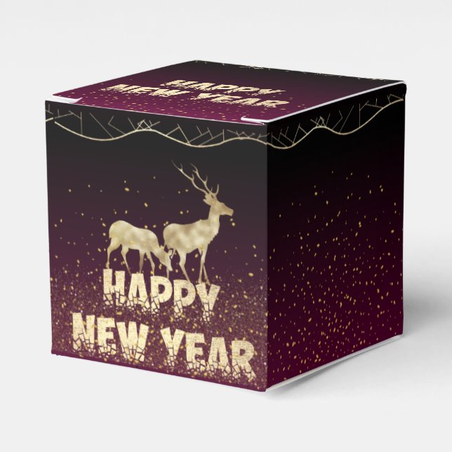 Elegant Christmas gift box (Front Side)