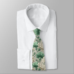 Elegant Christmas Gift For Dad Carnation Neck Tie