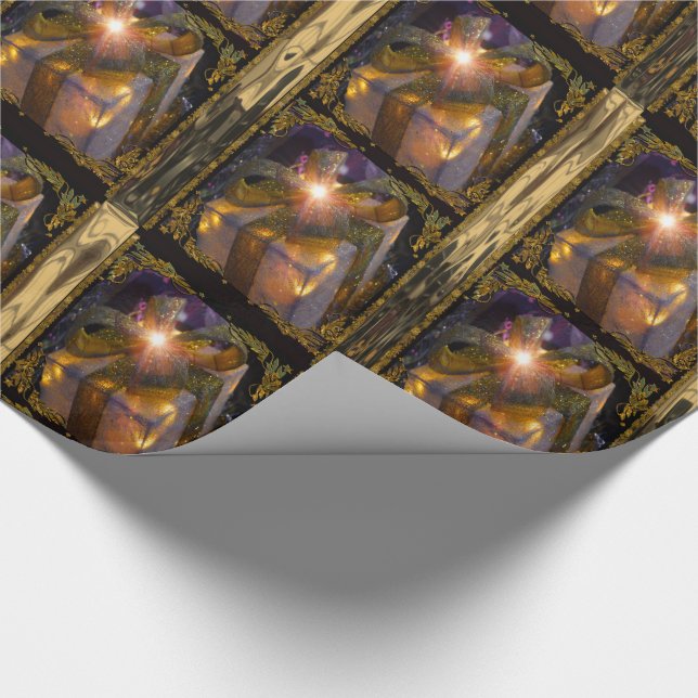 Elegant Christmas Gift IIV 30 ft Wrapping Paper (Corner)