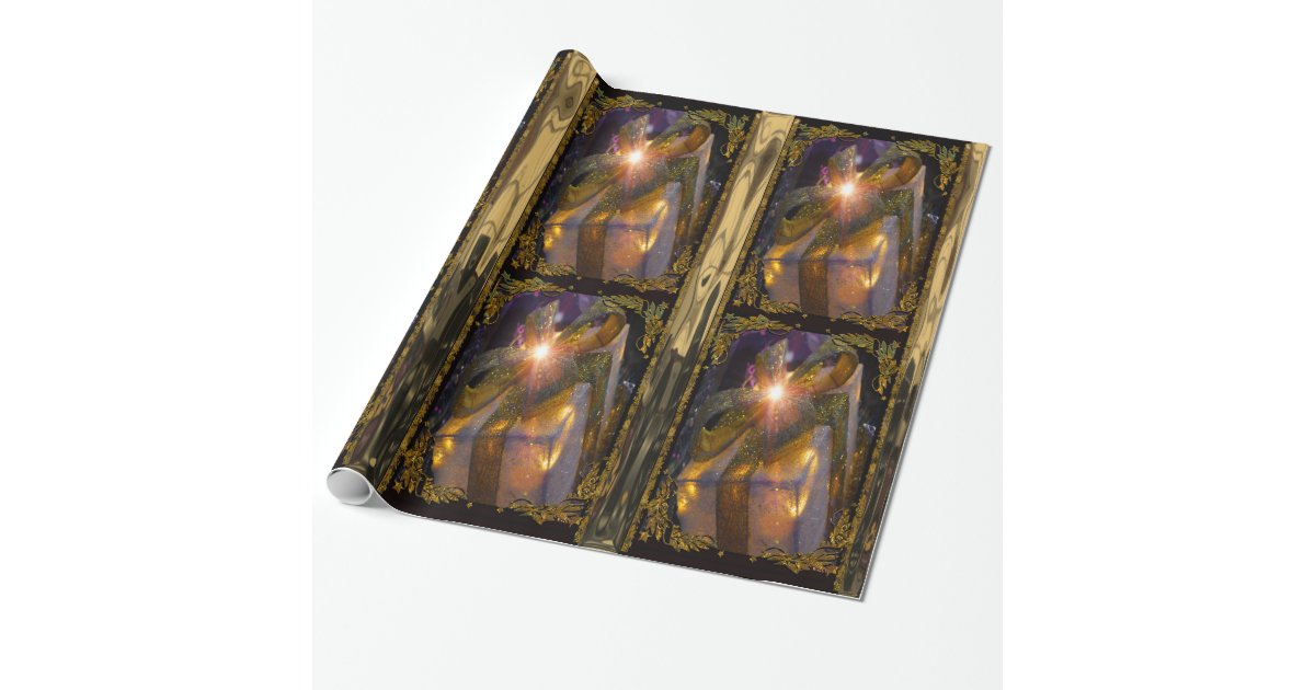 Elegant Christmas Gift Wrapping Paper | Zazzle