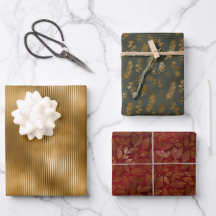 Elegant Christmas Holiday Gold Glitter Sparkle