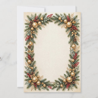 Elegant Christmas Invitation