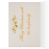 Elegant Christmas Invitation Card (Inside (Left))