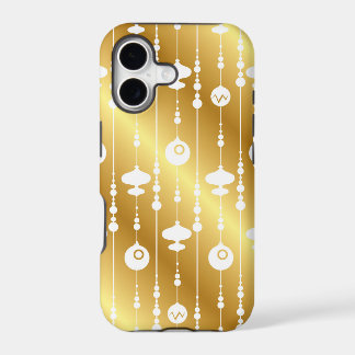 Elegant Christmas Ornament Print iPhone Case