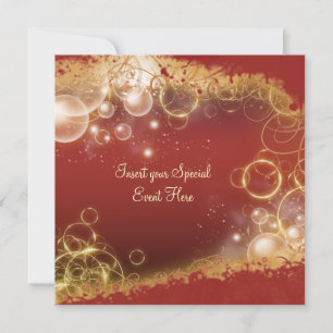 Elegant Christmas party formal Invitation