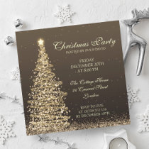 Elegant Christmas Party Invitation