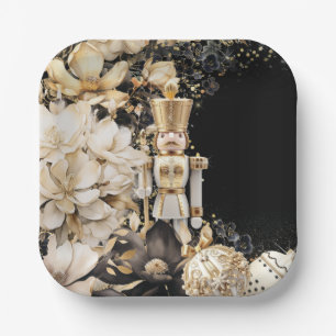 Elegant Christmas Party Plates