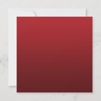 Elegant Christmas Party Red Invitation | Zazzle