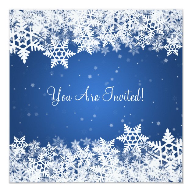 Cute and Classy Snowman Christmas Party Invitations – Artistically Invited