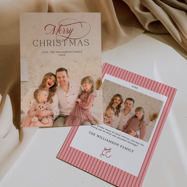 Elegant Christmas Photo Card (Elegant Christmas Photo Card)