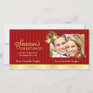 Elegant Christmas Photo Card