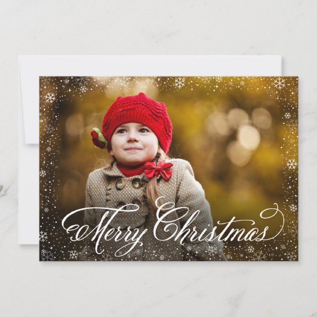 Elegant Christmas Photo Card