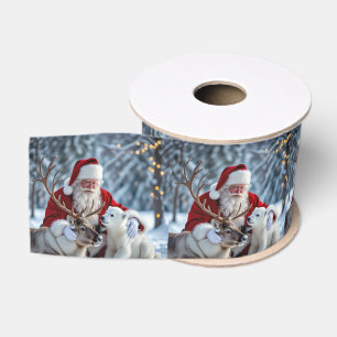 Elegant Christmas Surprise Ribbon