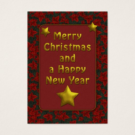 Elegant Christmas Tag (Front)