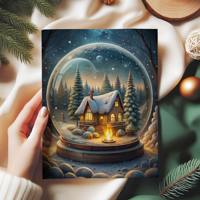 Elegant Christmas tissue paper scene wreath (Elegant Christmas tissue paper scene wreath)