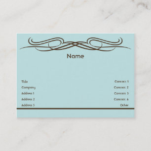 Elegant - Chubby Business Card