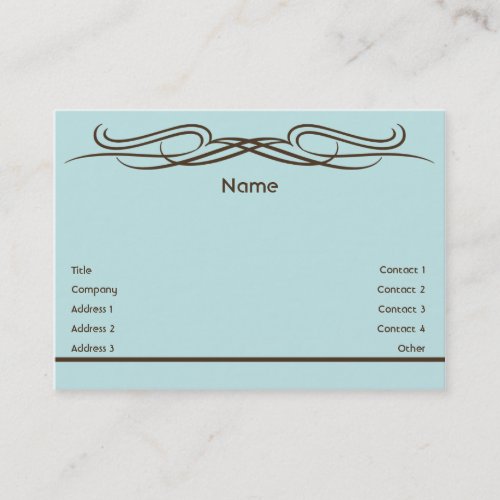 Elegant - Chubby Business Cards