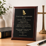Elegant Church Member Gold Prayer Hands Award Plaque<br><div class="desc">Honor dedication and service with our Elegant Church Member Faux Gold Prayer Hands Appreciation Award Plaque in a classy gold and black design with Christian prayer icon (or replace with your logo). Perfect for recognizing faithful members, volunteers, or leaders, this award plaque beautifully expresses gratitude for their commitment to the...</div>