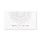 Elegant Circle Motif White on White