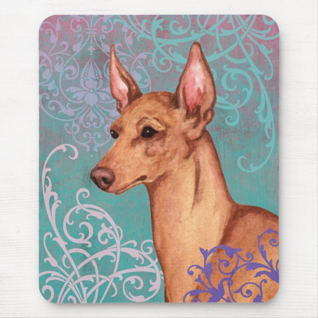 Elegant Cirneco dell'Etna Mouse Pad (Front)