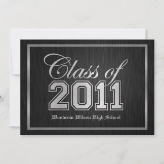 Elegant Class of 2011 Graduation Invitations