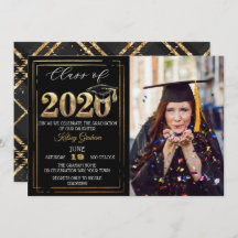 Elegant Class of 2020 Graduation Party Photo