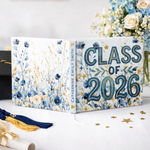 Elegant Class of 2026 Graduation Guest Book