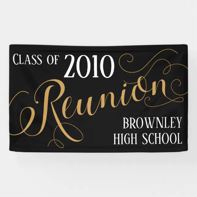 elegant-class-reunion-banner-zazzle