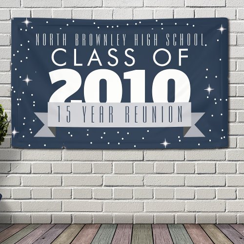 Elegant class reunion banner