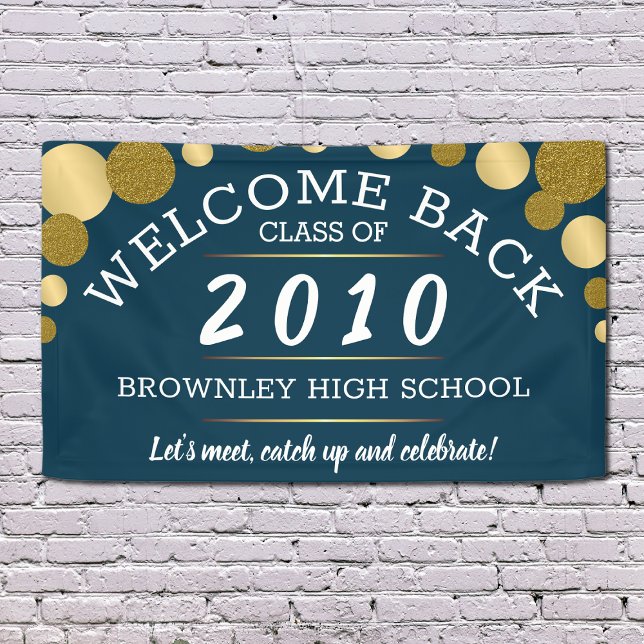 Elegant class reunion banner (Creator Uploaded)