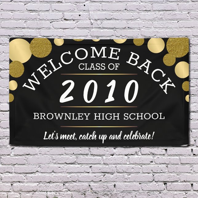 Elegant class reunion banner (Creator Uploaded)