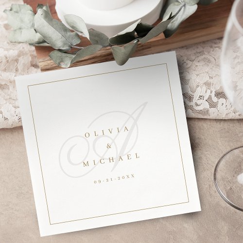 Elegant classic calligraphy vintage wedding