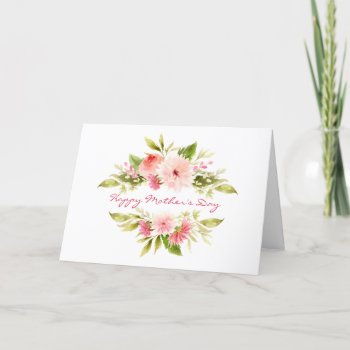 Elegant Classic Happy Mother's Day Greeting Card by Zigglets at Zazzle