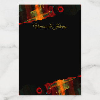 Elegant Classic Modern Trendy Pattern #903 Wedding Envelope Liner