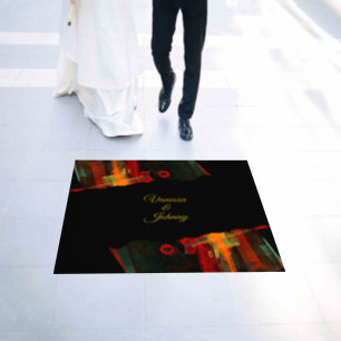 Elegant Classic Modern Trendy Pattern #903 Wedding Floor Decals